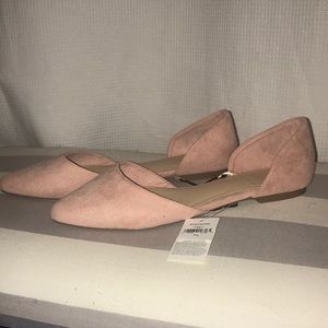 Gap blush pink flats